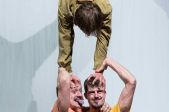 Re Rīga! circus festival: BE FLAT company performance “DOUBLE YOU” 